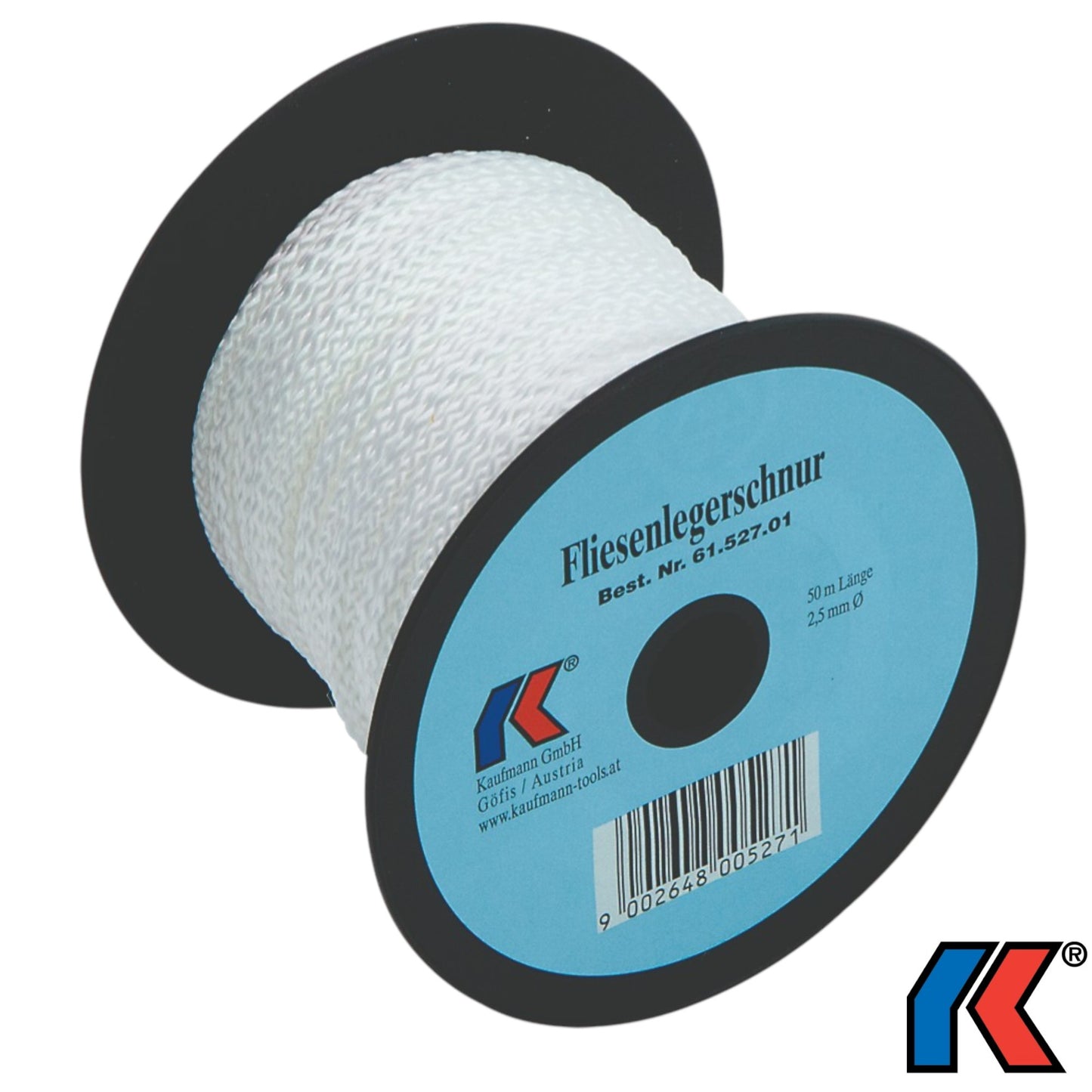 Kaufmann Fliesenlegerschnur aus Polypropylen – 2,5 / 3 / 4 mm