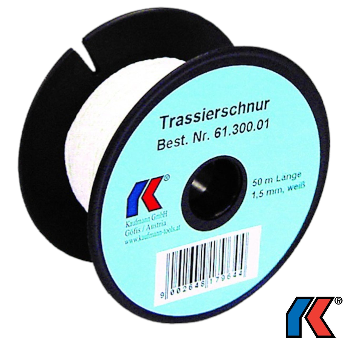 Kaufmann Trassierschnur geflochten – 50 m / 100 m Polyester