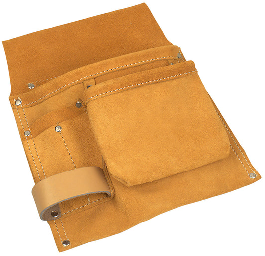 Nageltasche mit 2 Taschen und Hammerschlaufe