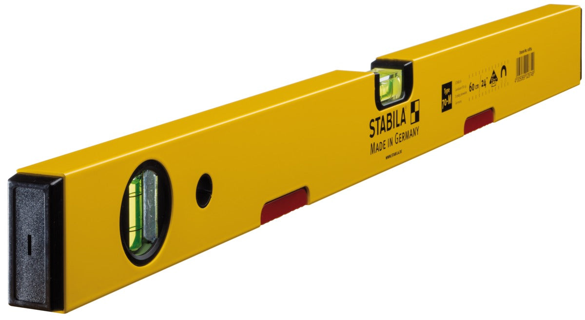 Wasserwaage Type 70 M – mit Seltenerd-Magnetsystem, Aluminium-Profil