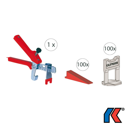 Kaufmann Starter Set Fliesen Nivelliersystem
