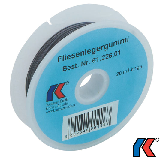 Fliesenlegergummi Ø0,5 mm – 20 m Gummiband für Fliesenecken