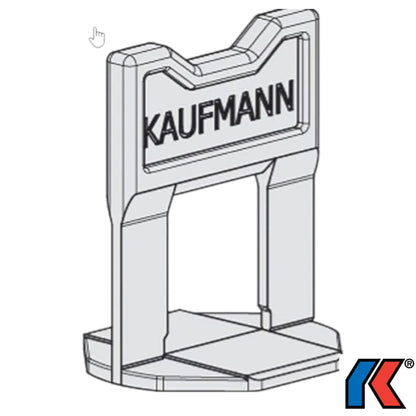 Kaufmann Laschen Fliesen Nivelliersystem 100 Stück – 1,5 mm oder 3 mm