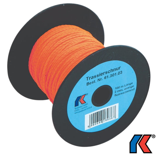 Kaufmann Trassierschnur fluoreszierend orange